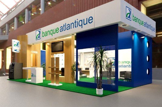Banque Atlantique, Stand d’accueil et de conseil