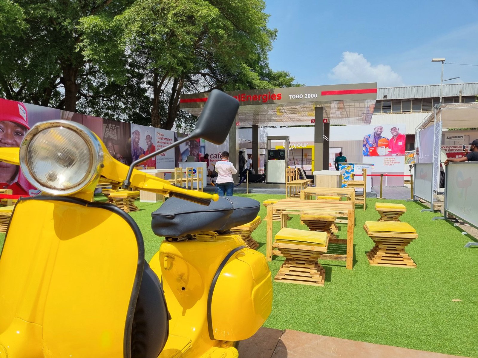 TotalEnergies, Espace de marque et activation